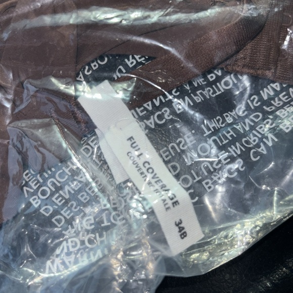 Aerie Smoothez Mesh Bra brown - Picture 2 of 3